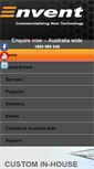 Mobile Screenshot of envent.com.au